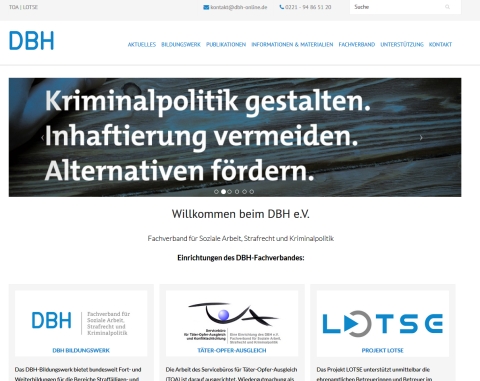 DBH - Fachverband für Soziale Arbeit, Strafrecht und Kriminalpolitik e.V.